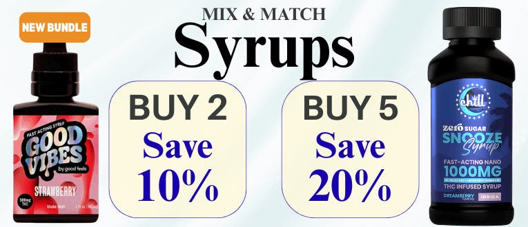 Syrups | 2 for 10% OFF | 5 for 20% OFF
