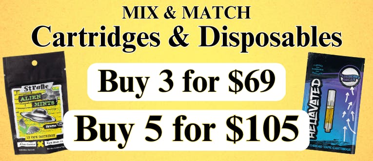 Vaporizers | 1g | 3 for $69 | 5 for $105
