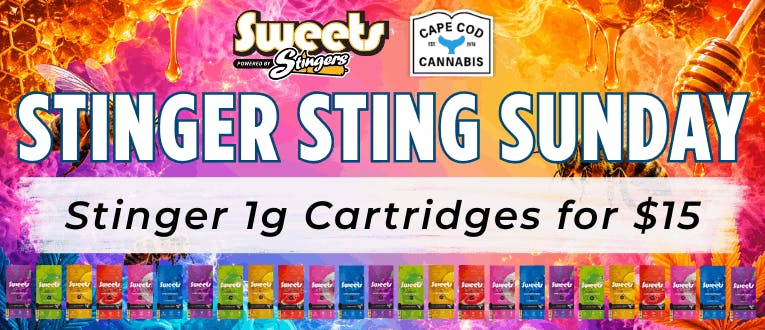 Stingers Sunday | 1g Liquid Diamond Cartridges | $15 Each!