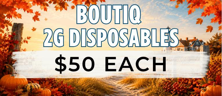 Boutiq | 2g Trio Disposables | $50 Each!