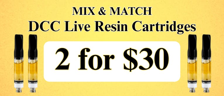 DCC Live Resin Cart | 2 for $30