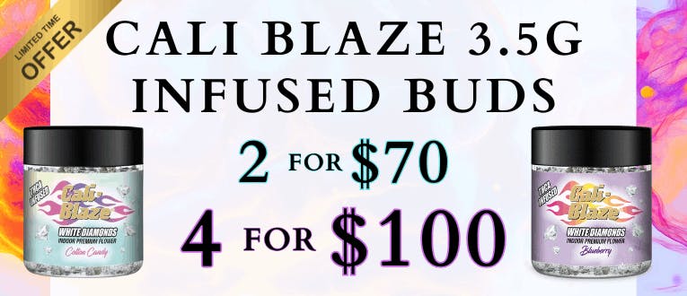 Cali Blaze Infused Buds Halloween Bundle