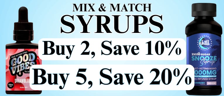 Syrups | 2 for 10% OFF | 5 for 20% OFF
