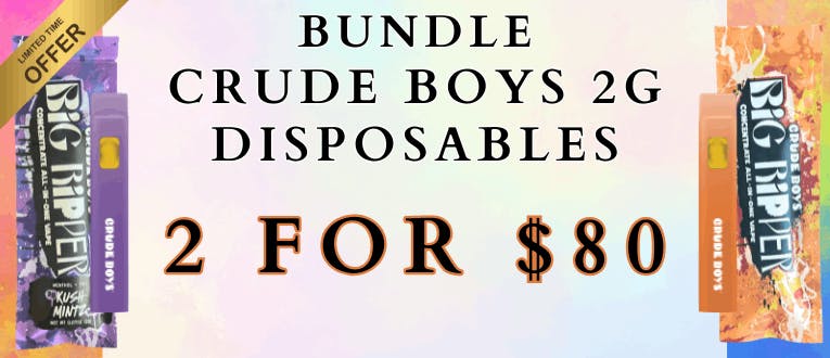 Crude Boys 2g Disposable Halloween Bundle