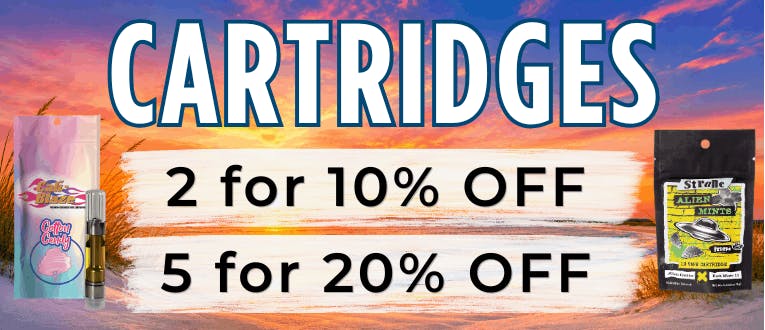 Cartridges | 2 for 10% Off | 5 for 20% Off