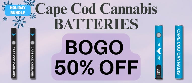 Batteries | Cape Cod Cannabis | BOGO 50% OFF