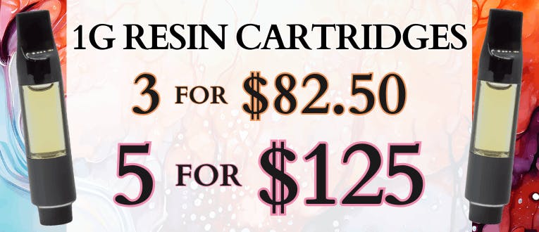 1g Resin Cartridges Bundle