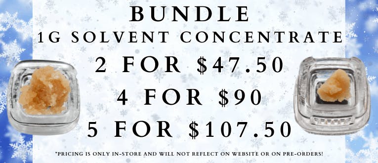 Solvent Concentrate Bundle! 